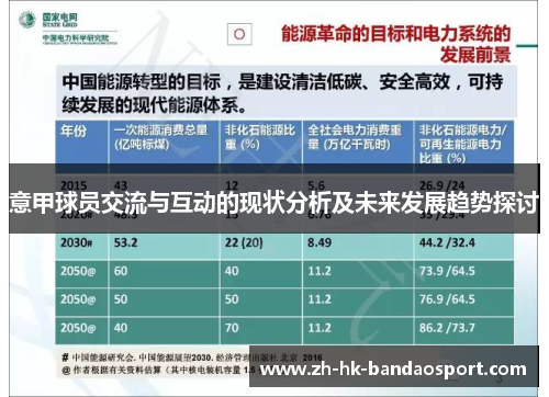 意甲球员交流与互动的现状分析及未来发展趋势探讨